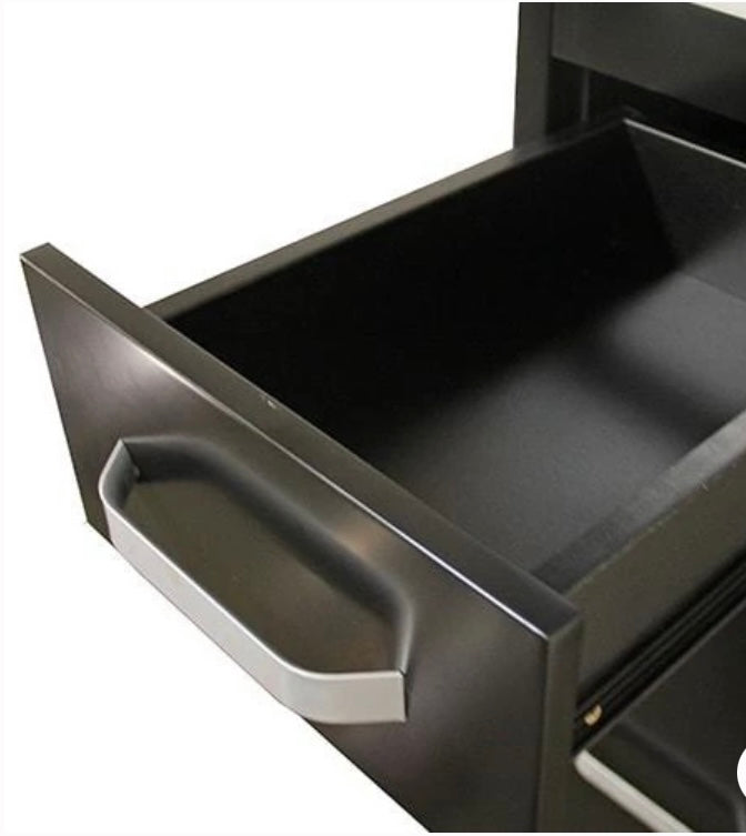 York Single Sided Styling Station II - Professional Salon Hair Dressing Tool for Stylists - Perfect for Home & Salon Hair Cutting, Styling & Grooming
