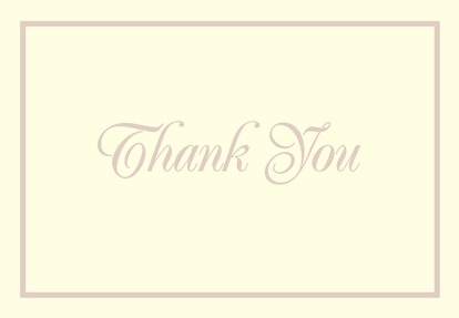 Elegant Pearl Border Ivory Thank You Cards with Envelopes - Perfect for Weddings, Baby Showers & Appreciation Gifts
