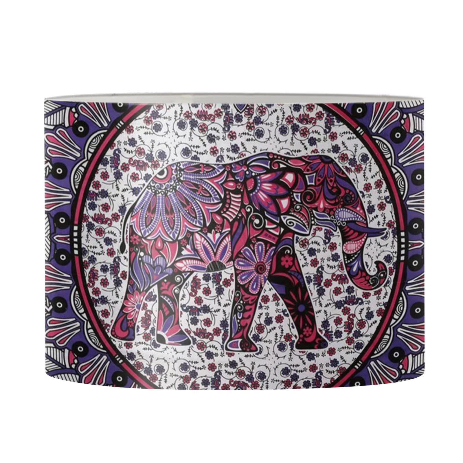 Boho Elephant Lamp Shade - 17