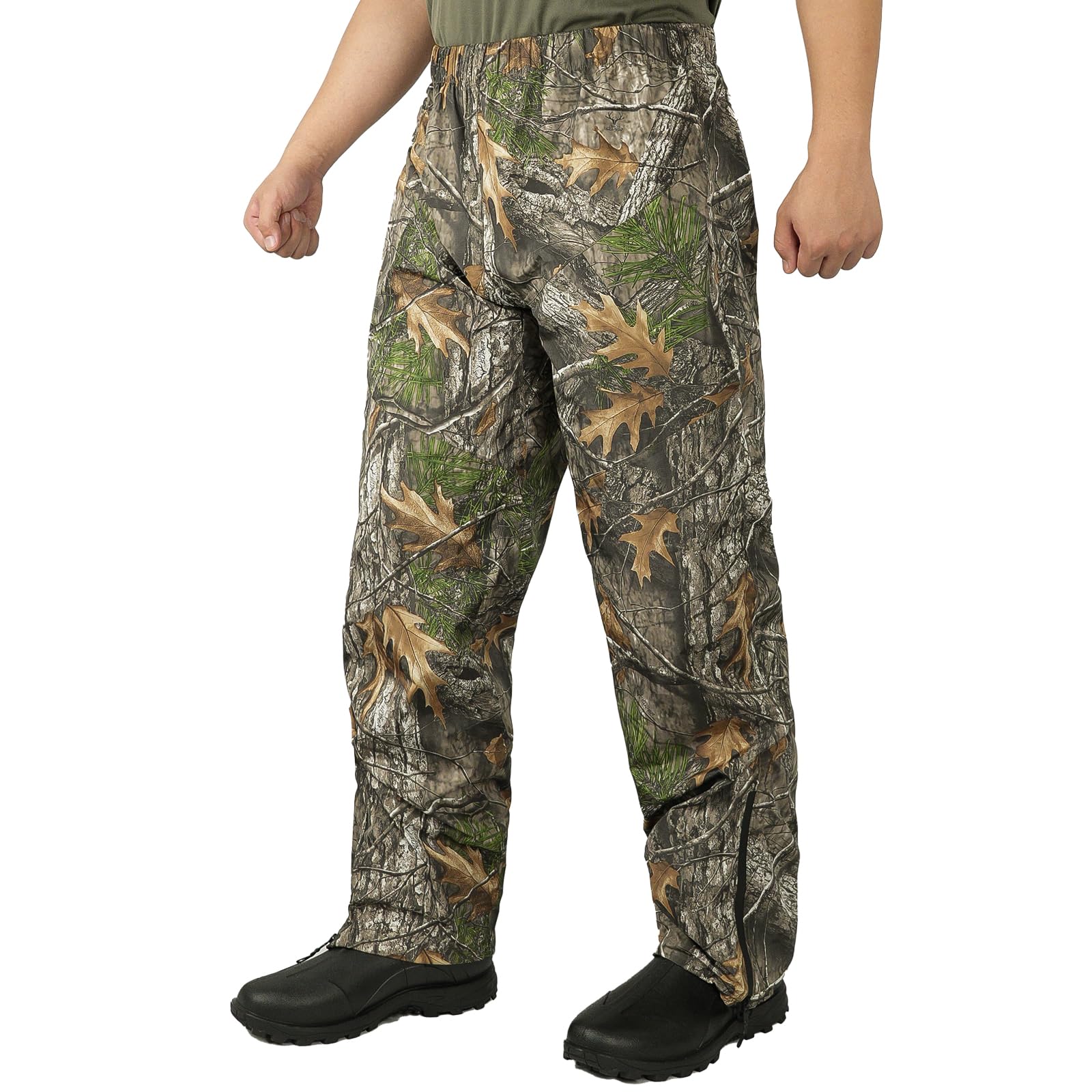 Waterproof Camo Rain Pants for Men - Lightweight Hunting & Hiking Gear