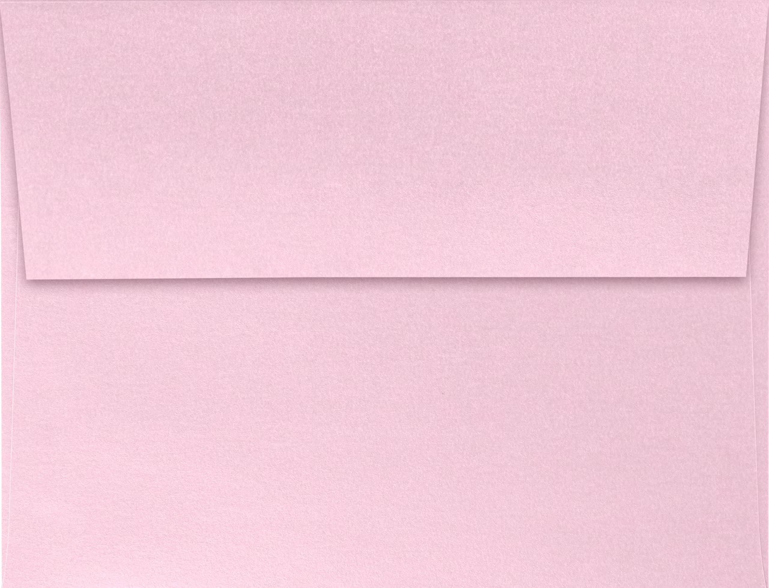 Premium A2 Invitation Envelopes (4 3/8 x 5 3/4 Inches) - 500 Pack Rose Quartz Pink Metallic Wedding Stationery - Perfect for Invitations, Greeting Cards, RSVP, and Special Occasions
