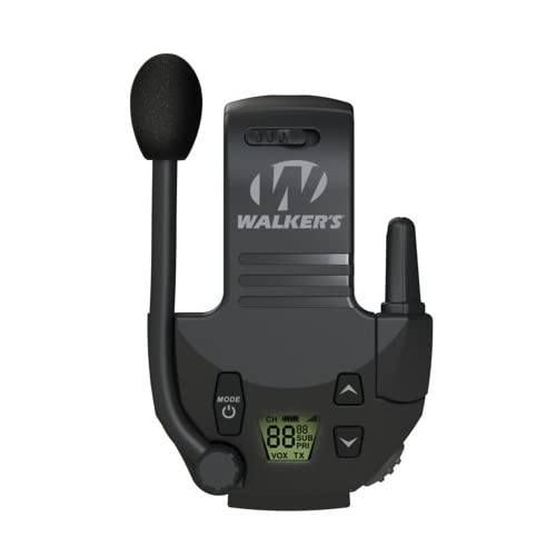 Walker's Razor Slim Electronic Shooting Earmuffs 2-Pack - Noise Cancelling Hearing Protection with Walkie Talkie Communication & OTG Safety Glasses - Perfect for Hunting, Shooting Range, Construction and Industrial Work