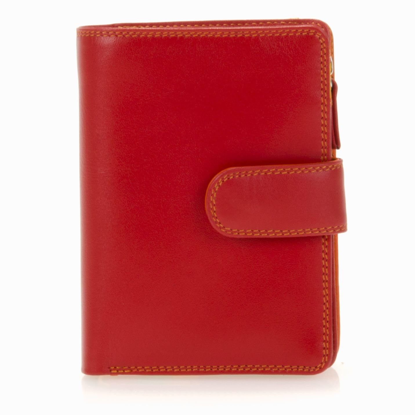 Mywalit Medium Snap Leather Wallet - 9 Card Slots, ID Window & Zippered Coin Pocket - Jamaica Style - Stylish Compact Wallet for Men & Women - Perfect for Everyday Use, Travel & Business Essentials