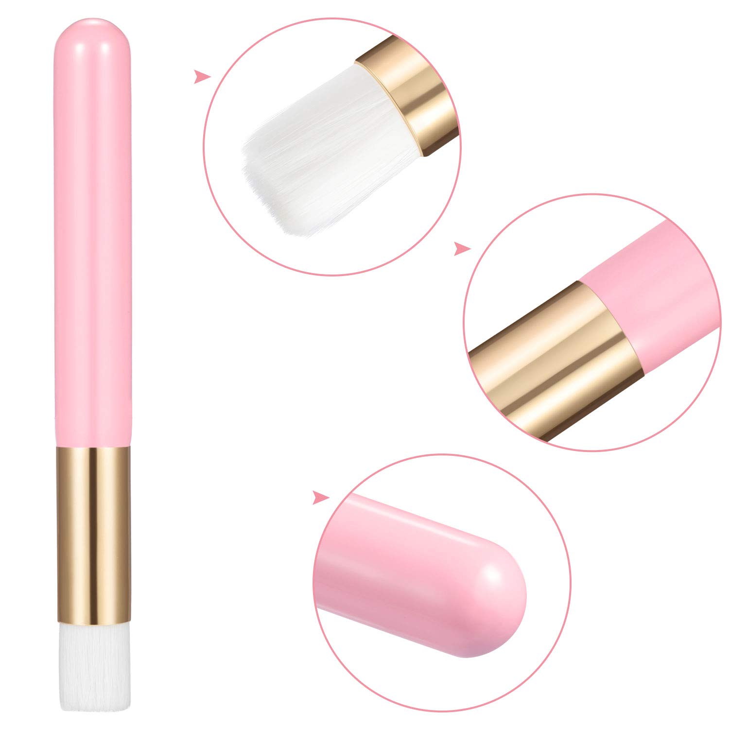 24-Piece Lash Shampoo Brush Set - Eyelash Cleansing & Makeup Brush Kit for Extensions, Nose Pore Deep Cleaning - Perfect for Daily Lash Care & Professional Salon Use