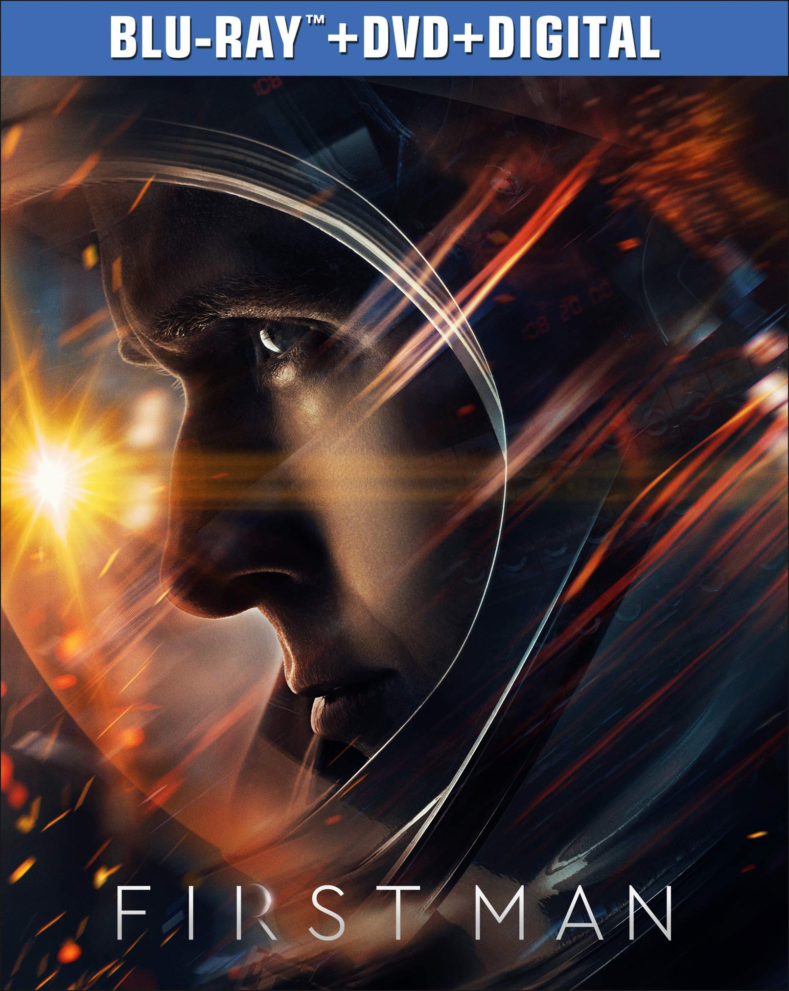 First Man [Blu-ray] - 2018 Oscar-Winning Biographical Drama - Perfect for Movie Nights & Historical Film Collections
