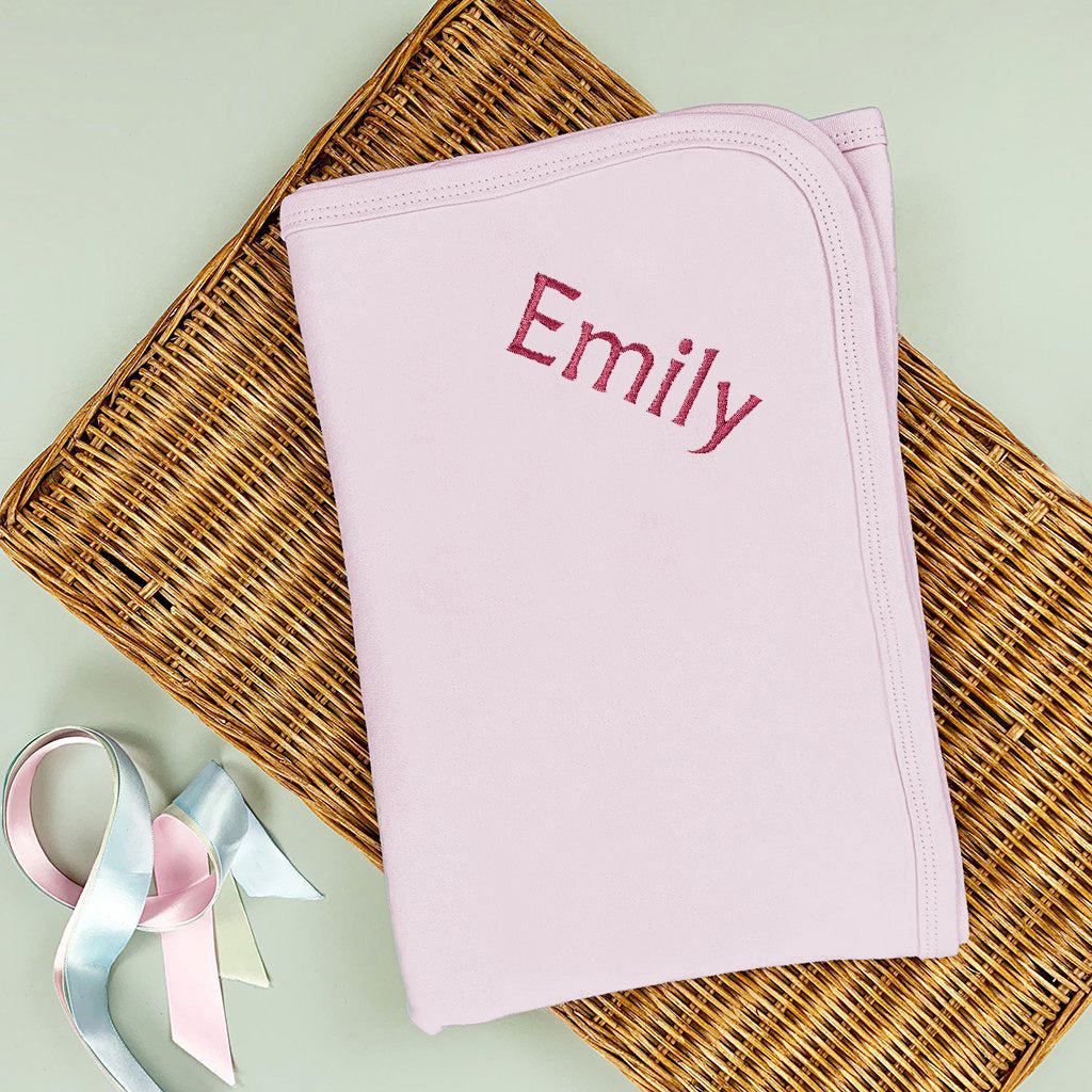 Personalized Pink Snuggle Wrap - Soft & Cozy Blanket for Women, Gifts, Home & Travel - Perfect for Relaxing, Lounging & Cuddling