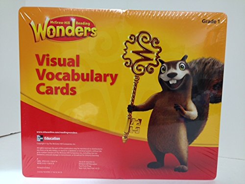 Reading Wonders Grade 1 Visual Vocabulary Cards - Elementary Core Reading Flashcards for First Grade Classroom & Homeschool Learning