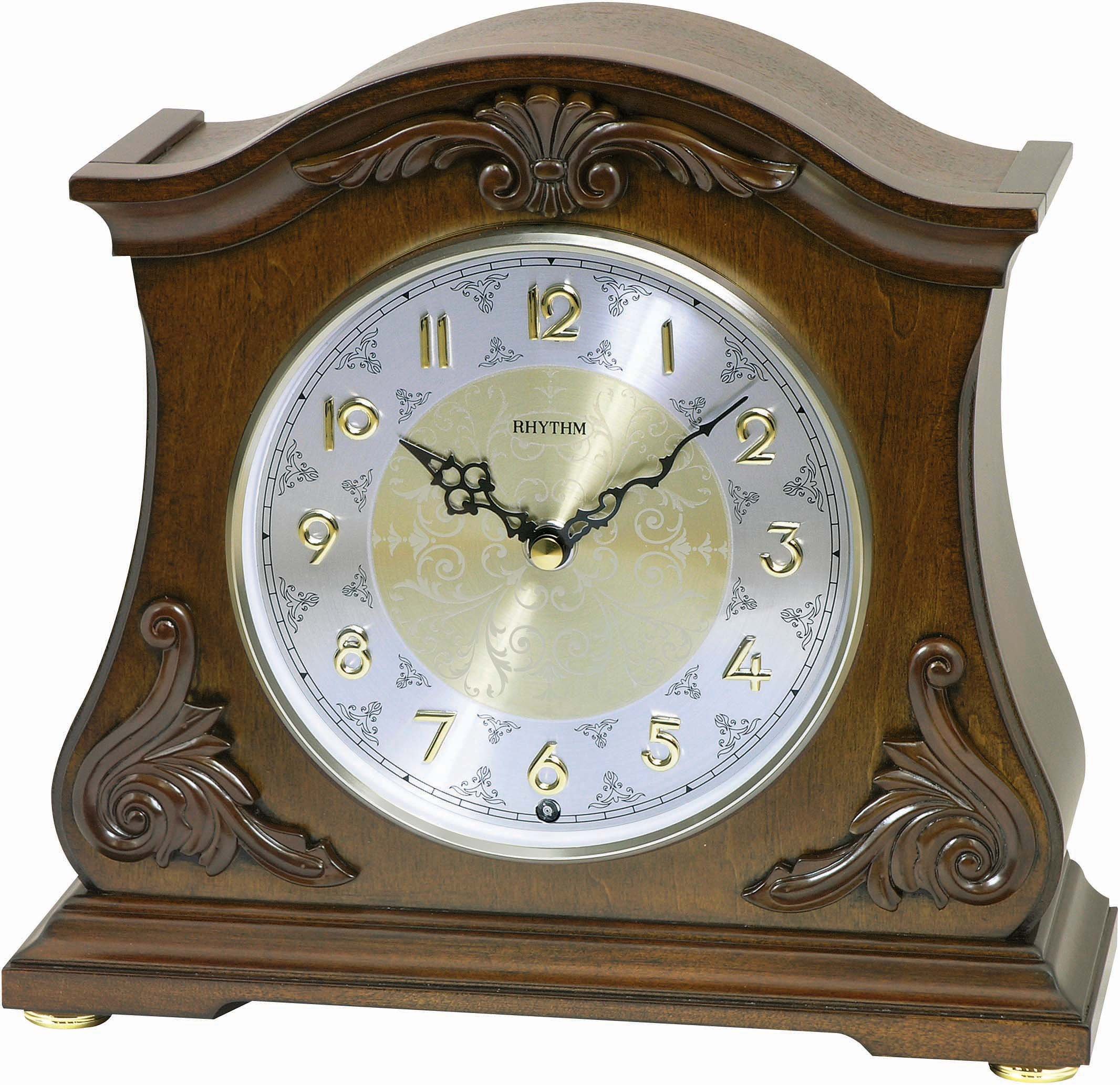 Rhythm Clocks JOYFUL VERSAILLES - Elegant Wall Clock with Silent Movement for Home, Office & Living Room Decor