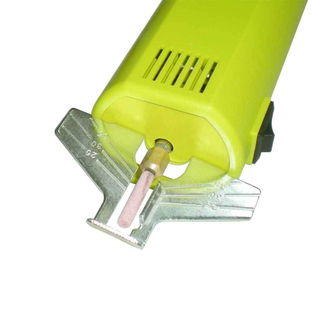 Timber Tuff CS-12V 12-Volt Portable Electric Chainsaw Sharpener - Professional Chainsaw Chain Sharpening Tool for DIY, Woodworking & Outdoor Use
