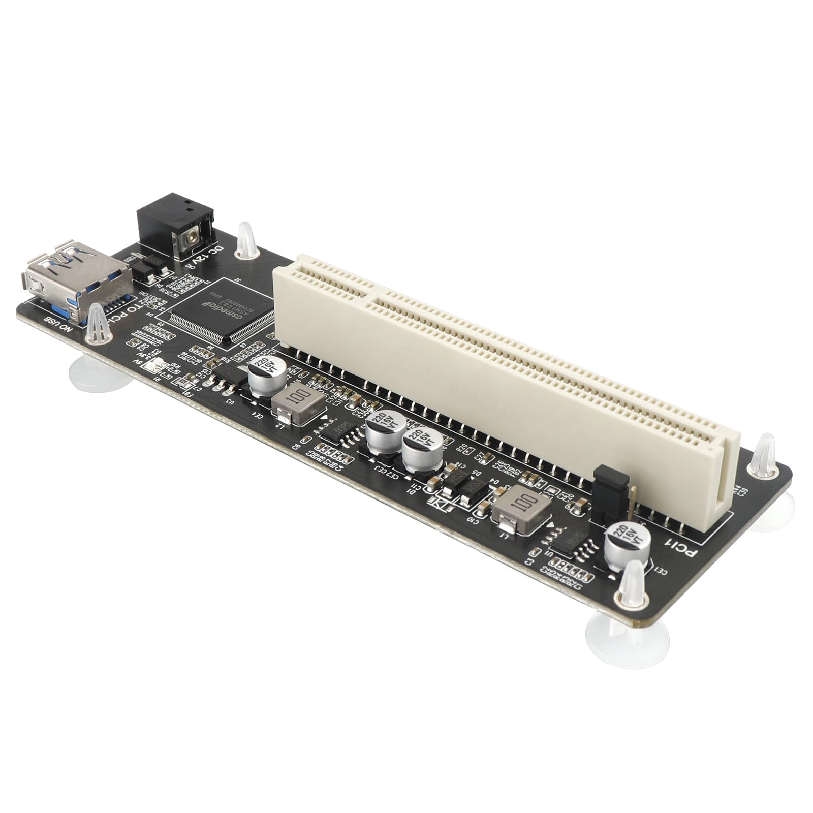 PCIe to PCI Adapter Card - PCI Express x1 to PCI Converter for Desktop, External Capture Card & Sound Card Expansion - Upgrade Your PC for Gaming, Streaming & Audio Production (Model: LTD18)