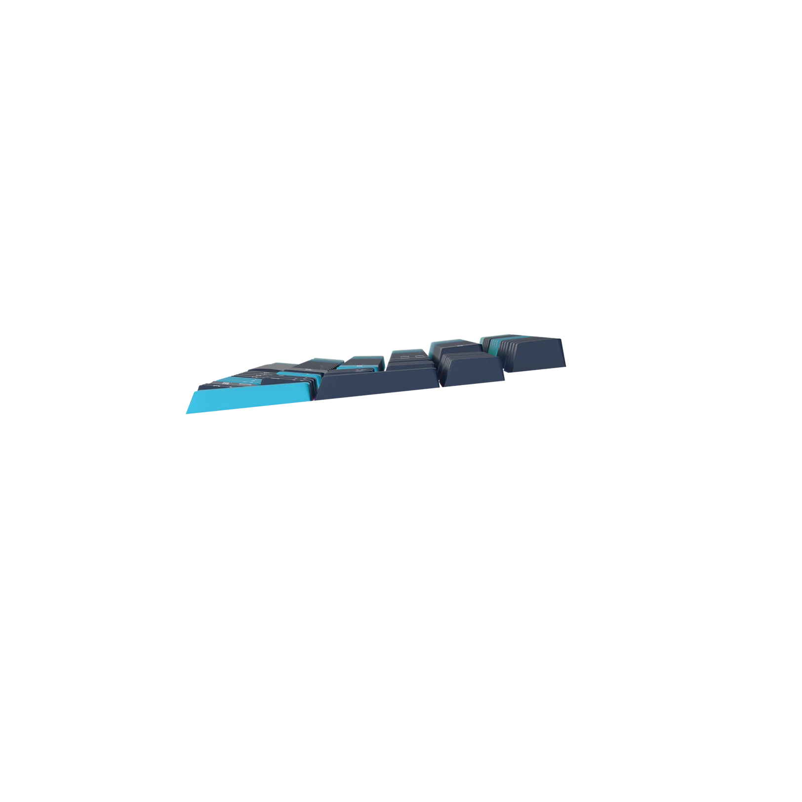 Celestial Ice Keycaps for Mechanical Keyboards - Custom Cherry MX Switches - Gaming & Typing Enhancer for PC & Mac - Perfect for Gamers, Programmers & Office Work