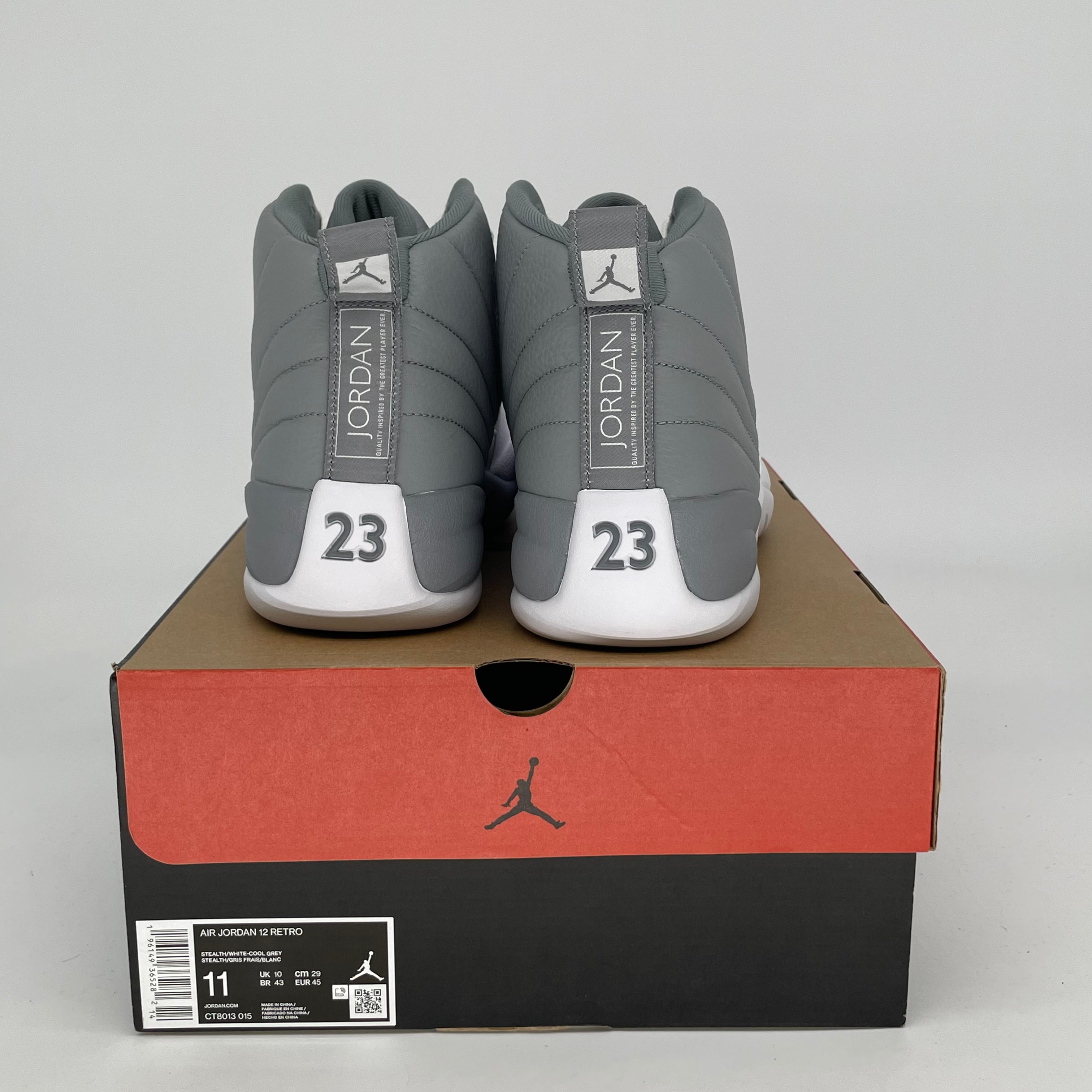 AIR JORDAN 12 STEALTH Basketball Shoes - Men's Size 11/Women's Size 12.5 - Style CT8013-015 - Perfect for Court Performance & Streetwear Fashion