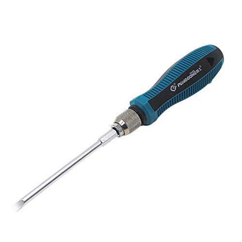 9-Piece Multi-Function Magnetic Screwdriver Set - Phillips & Slotted Repair Tools for Home Maintenance, Electronics, and DIY Projects