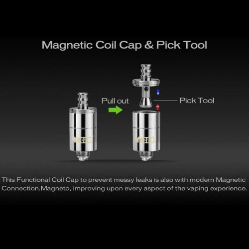 Yocan Magneto Vaporizer Pen - Portable Wax Vape Kit with Magnetic Connection | Perfect for On-The-Go Concentrate Vaping & Discreet Sessions