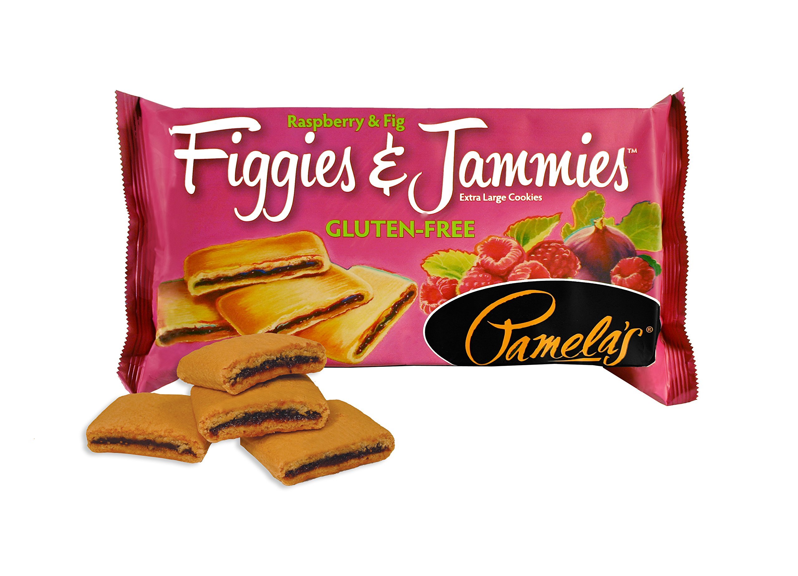 Gluten Free Fig Bars - Raspberry & Fig Flavor | Healthy Vegan Snacks for Kids & Adults | Perfect for Lunchboxes, Hiking & On-the-Go Energy
