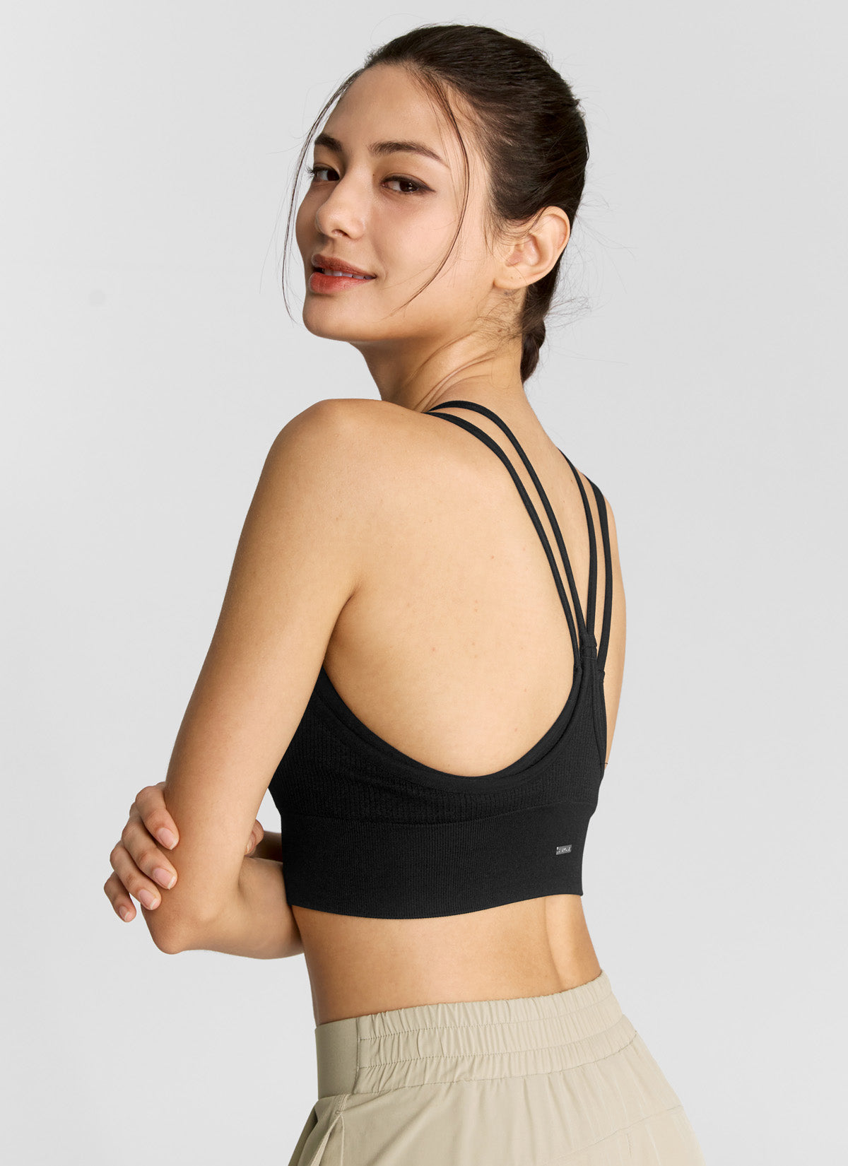 Comfortable Dual Layer Seamless Bra Top for Women - Wireless Support, Breathable Fabric - Perfect for Yoga, Workout & Everyday Wear