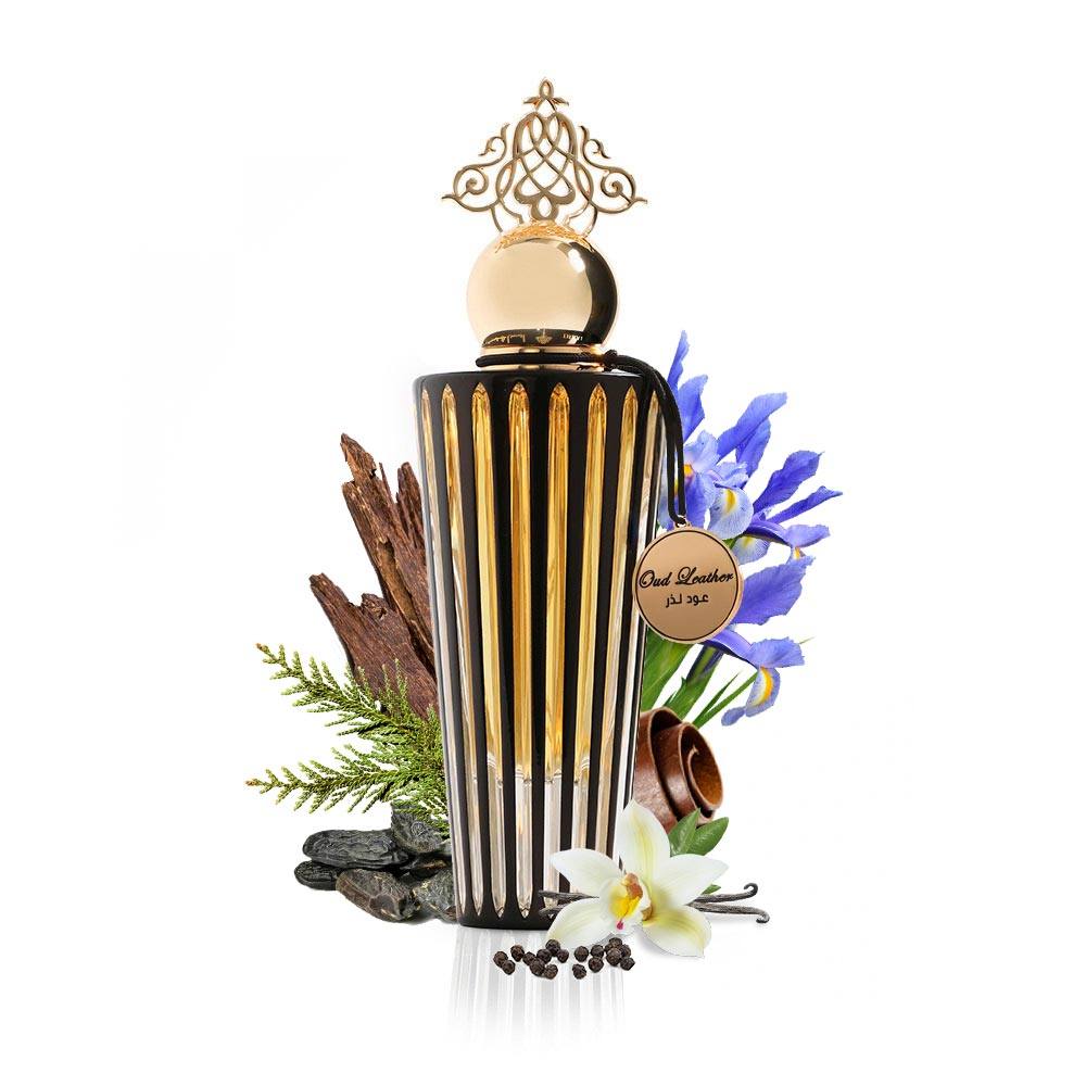 Iconic Oud Leather Eau de Parfum for Men & Women - 75ml Luxury Perfume, Long Lasting Fragrance for Date Night, Special Occasions & Daily Wear