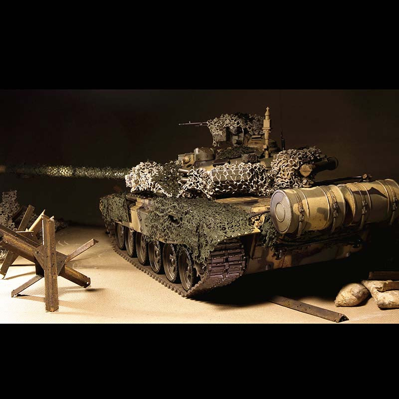 1/16 Scale Henglong RC Tank Camouflage Net - Compatible with M26 Pershing, Tiger I & Bulldog Models (3838/3839) | DIY Hobby Accessory for Realistic Military Simulation & Outdoor Play