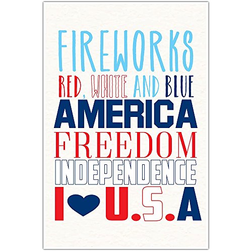 Patriotic Wall Art - Vintage Subway Style American Flag Decor for Home & Office | Perfect for Living Room, Bedroom, or Patriotic Gift