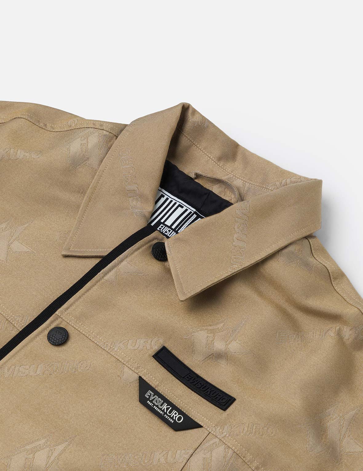 Monogram Logo Jacquard Oversized Coach Jacket - Stylish Windbreaker for Men & Women | Perfect for Casual Outfits, Streetwear Fashion & Outdoor Activities