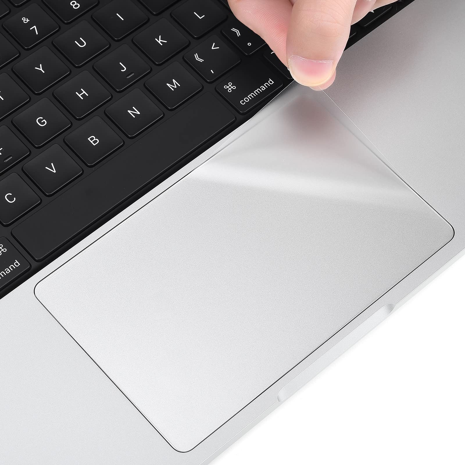 2-Pack Clear MacBook Pro 14 Inch Trackpad Protector Cover for 2024-2021 Models (M4/M3/M2/M1 Pro/Max) - Anti-Scratch, Waterproof Touchpad Skin - Compatible with A3112, A3401, A3185, A2918, A2992, A2442, A2779 - Perfect for Office, Travel & Daily Use Protection