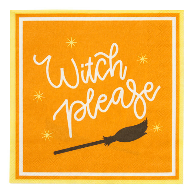 Halloween Candy Corn Printed Lunch Napkins - 20 Pack for Party Decorations & Fall Gatherings