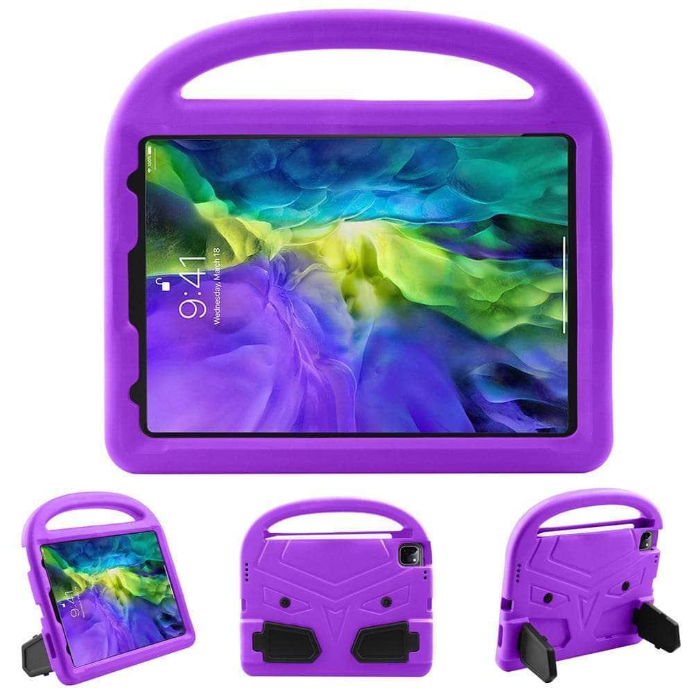 iPad Pro 11 Case 2020/2018 Model - Shockproof EVA Protective Cover with Cartoon Design for Kids & Children - Perfect for School, Travel and Daily Use
