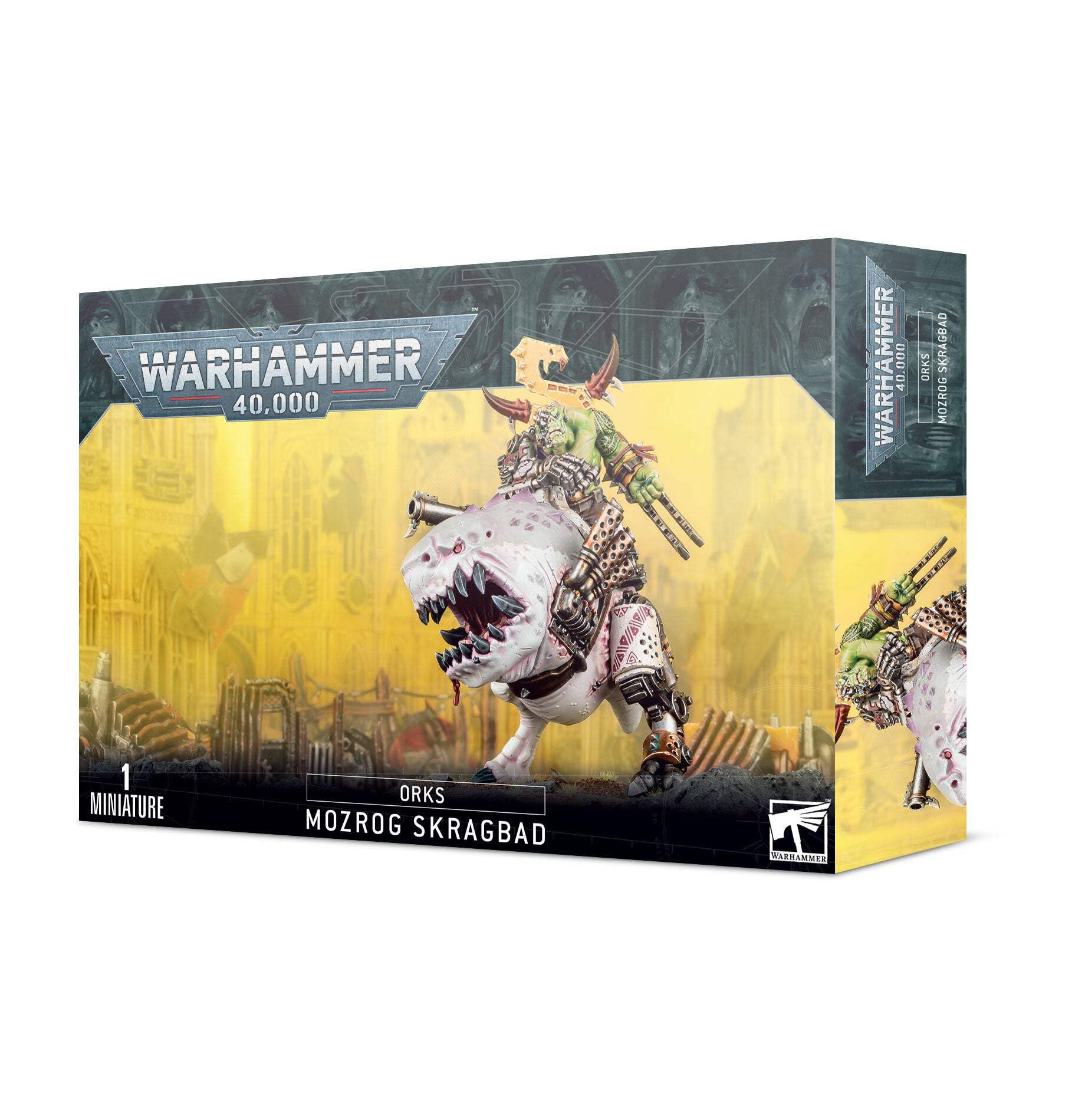 Games Workshop Warhammer 40k Orks Mozrog Skragbad Miniature Figure - 99120103075 - Perfect for Tabletop Battles & Wargaming Scenes