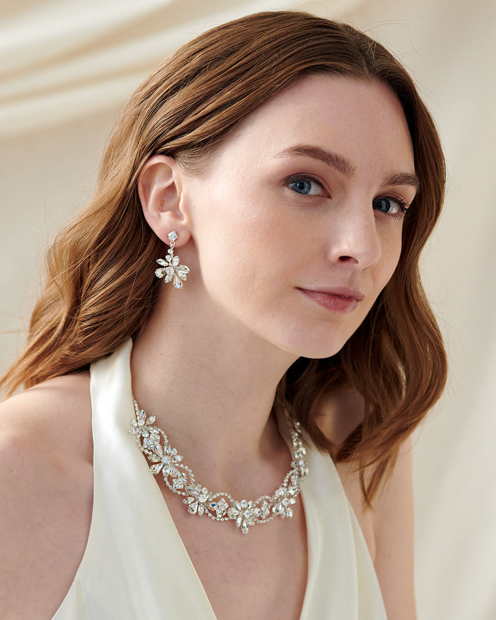 Charlize Sterling Silver Jewelry Set for Women - Elegant Necklace & Earrings Gift Set | Perfect for Weddings, Parties & Everyday Wear