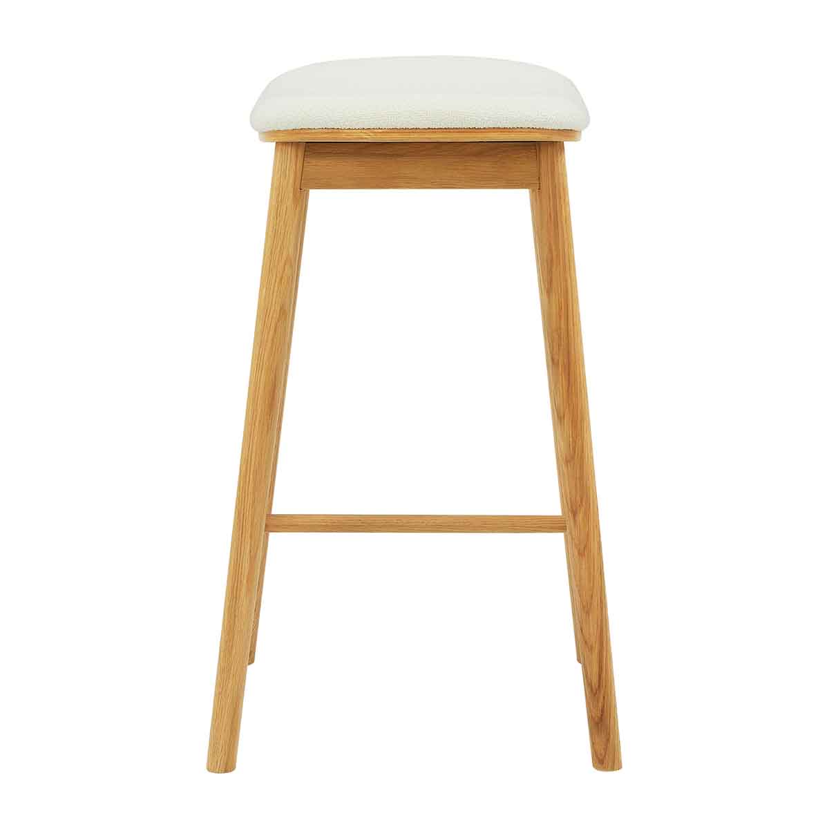 Lando Fabric Backless Bar Stool - Modern Kitchen Island & Counter Height Stool for Dining & Home Decor - Perfect for Small Spaces, Breakfast Nooks & Bars