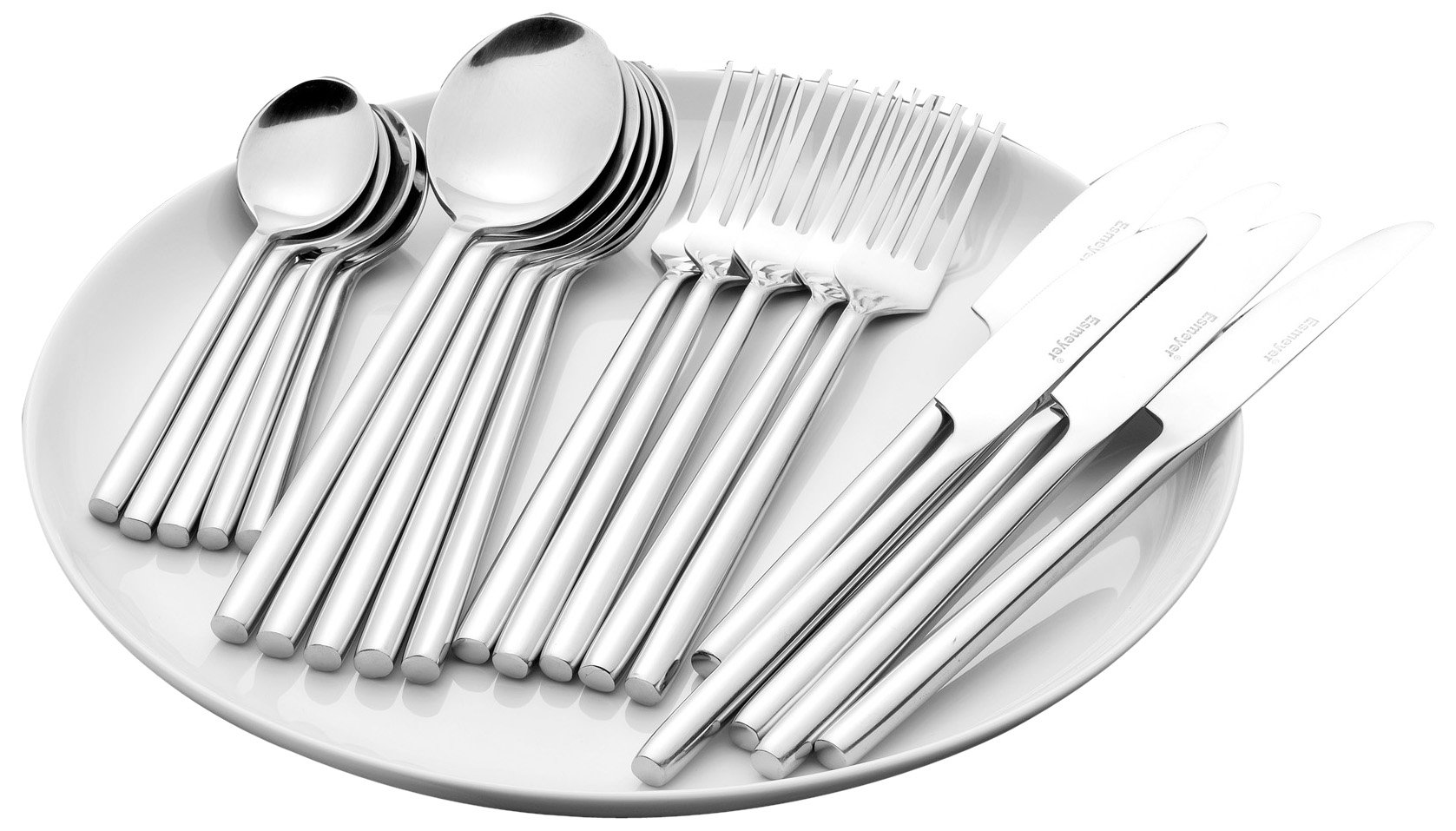Premium Stainless Steel Kitchen Utensil Set - 18-Piece White Cooking Tools for Baking & Meal Prep - Non-Slip Ergonomic Handles - Perfect for Home Chefs & Restaurant Use