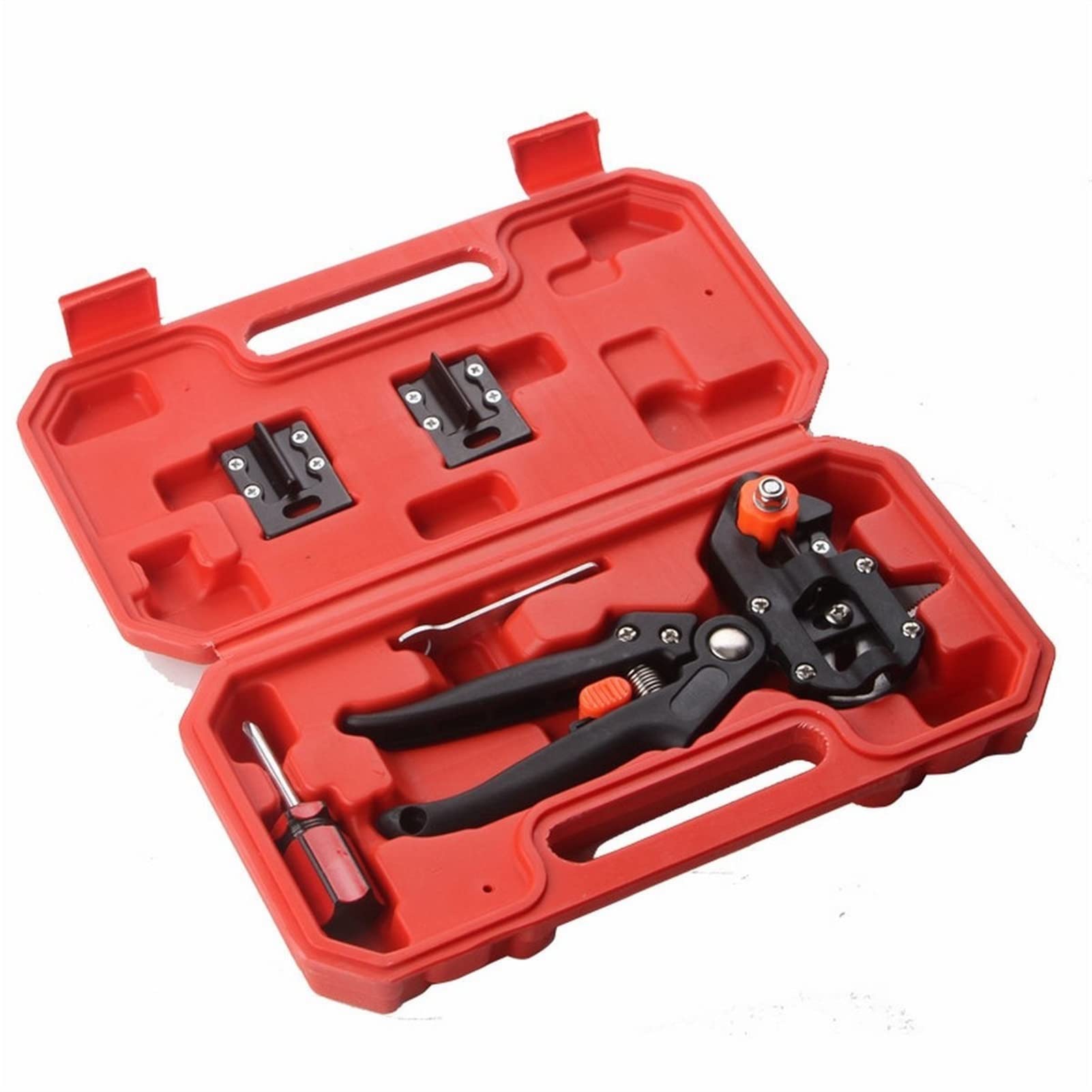 Premium Multi-Function U-Shaped & V-Shaped Grafting Tool Kit for Fruit Trees - Professional Budding, Pruning and Seedling Grafting Equipment - Perfect for Apple, Citrus, Peach Tree Gardening and Orchard Maintenance