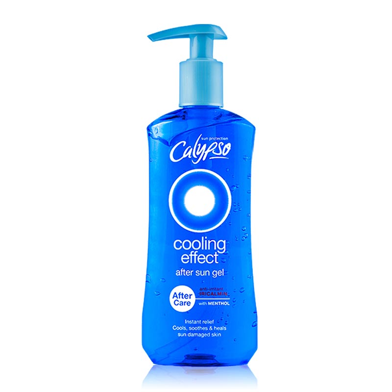 Calypso Soothing After Sun Cooling Gel with Aloe Vera & Vitamin E for Sunburn Relief - Perfect for Post-Sun Care, Beach Days & Summer Skin Recovery