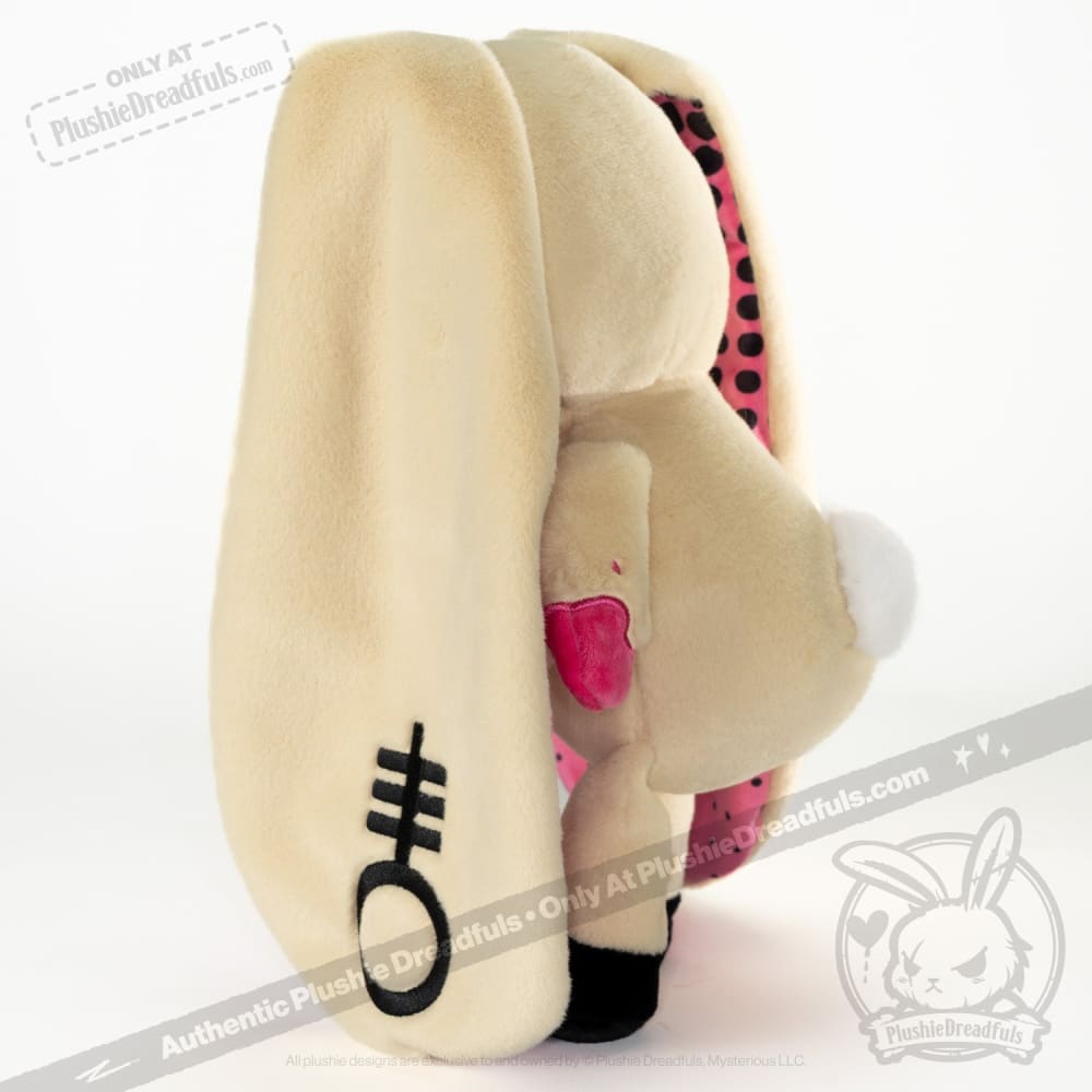 Plushie Dreadfuls Vasculitis Awareness Rabbit - Soft Stuffed Animal Toy for Medical Education & Comfort (Ideal for Patients, Nurses, and Healthcare Workers)