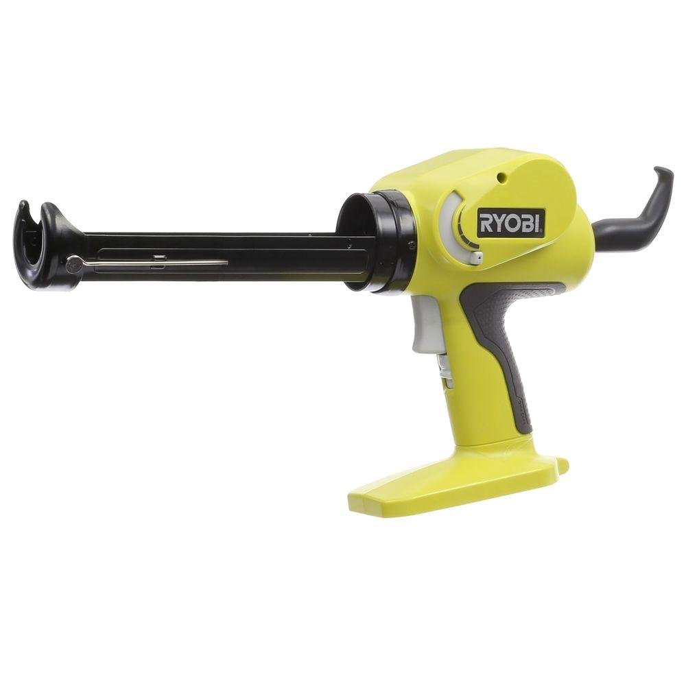Ryobi 18V ONE+ Cordless Power Caulk & Adhesive Gun Kit with Battery & Charger - Perfect for DIY Projects, Home Repairs & Construction Work