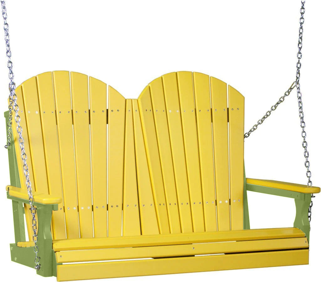 Yellow on Lime Green