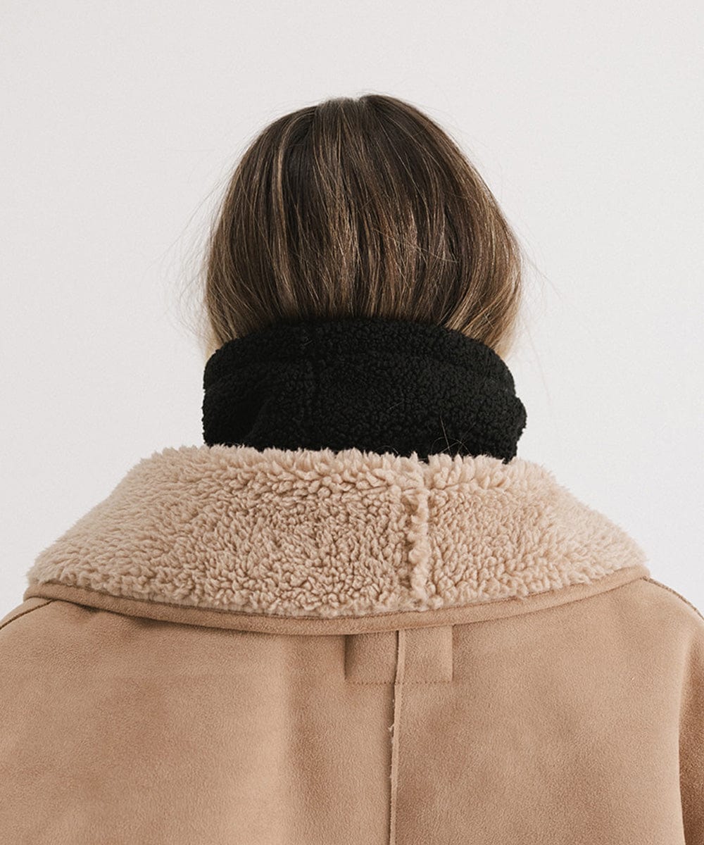 Quinn Sherpa Snood - Cozy Winter Scarf for Women & Men, Fleece-Lined Neck Warmer - Perfect for Outdoor Activities, Skiing, Hiking & Cold Weather