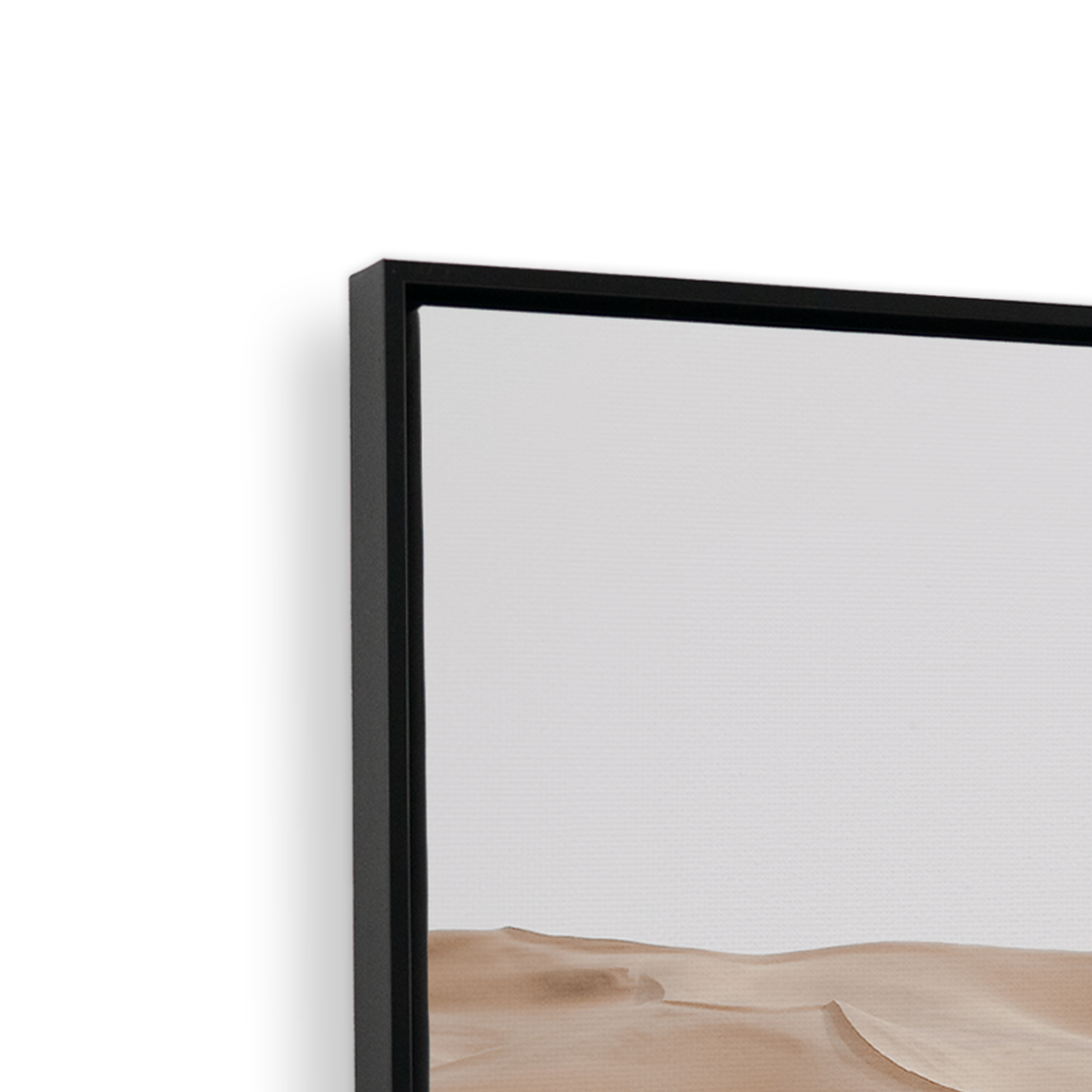 Dune Whispers Canvas Wall Art Print - Desert Landscape Painting for Living Room, Bedroom & Office Decor