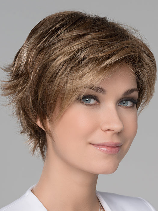 Flip Mono Synthetic Wig for Women - Natural Looking Hair Power Wig for Daily Wear & Cosplay - Perfect for Styling, Costumes & Everyday Fashion