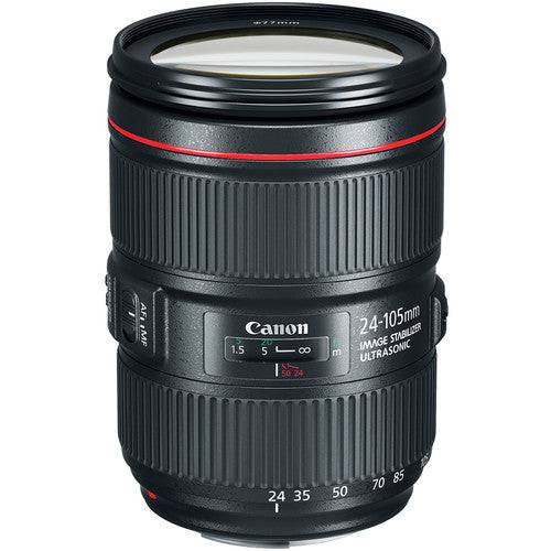Canon EOS 5D Mark IV DSLR Camera with EF 24-105mm f/4L IS II USM Lens - Professional Full Frame Digital Camera for Photography, Videography & Travel (USA Version)