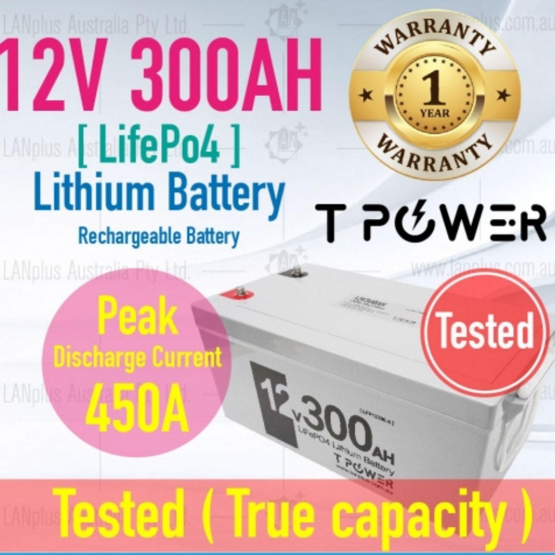 Lanplus 12V 300Ah LiFePO4 Lithium Battery for RV, Solar, Off-Grid Power - Perfect for Campers, 4WD Vehicles, and Caravans - Reliable Energy Storage for Outdoor Adventures