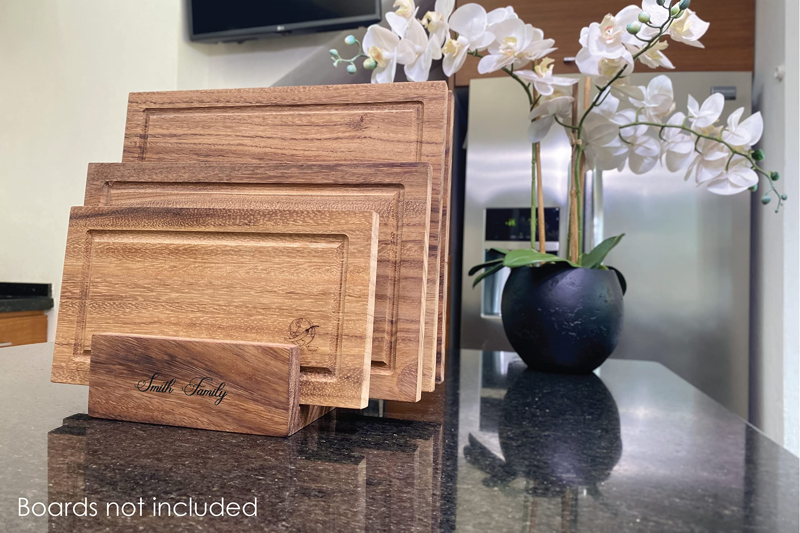 Personalized Handmade Parota Wood Chopping Board - Custom Meat Cutting Board & BBQ Serving Tray | Durable Kitchen Organizer with Natural Wood Grain | Perfect for Home Cooking, Outdoor Grilling & Gift Giving
