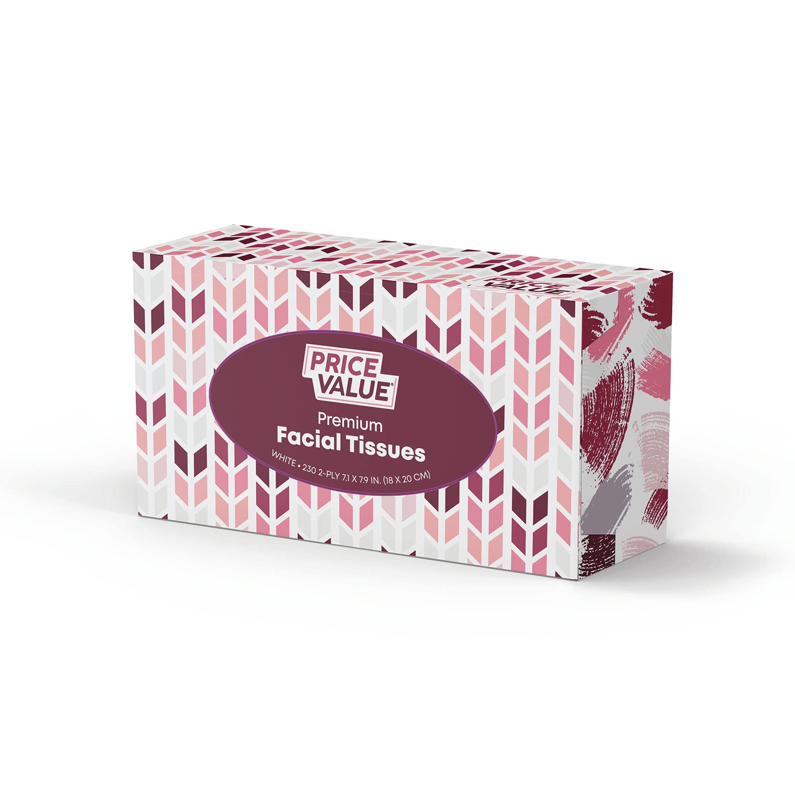 Premium Soft Facial Tissues - 230 Sheets Per Box, 8 Boxes (1,840 Sheets Total) | Gentle, Durable & Stylish Design for Home, Office & Travel Use