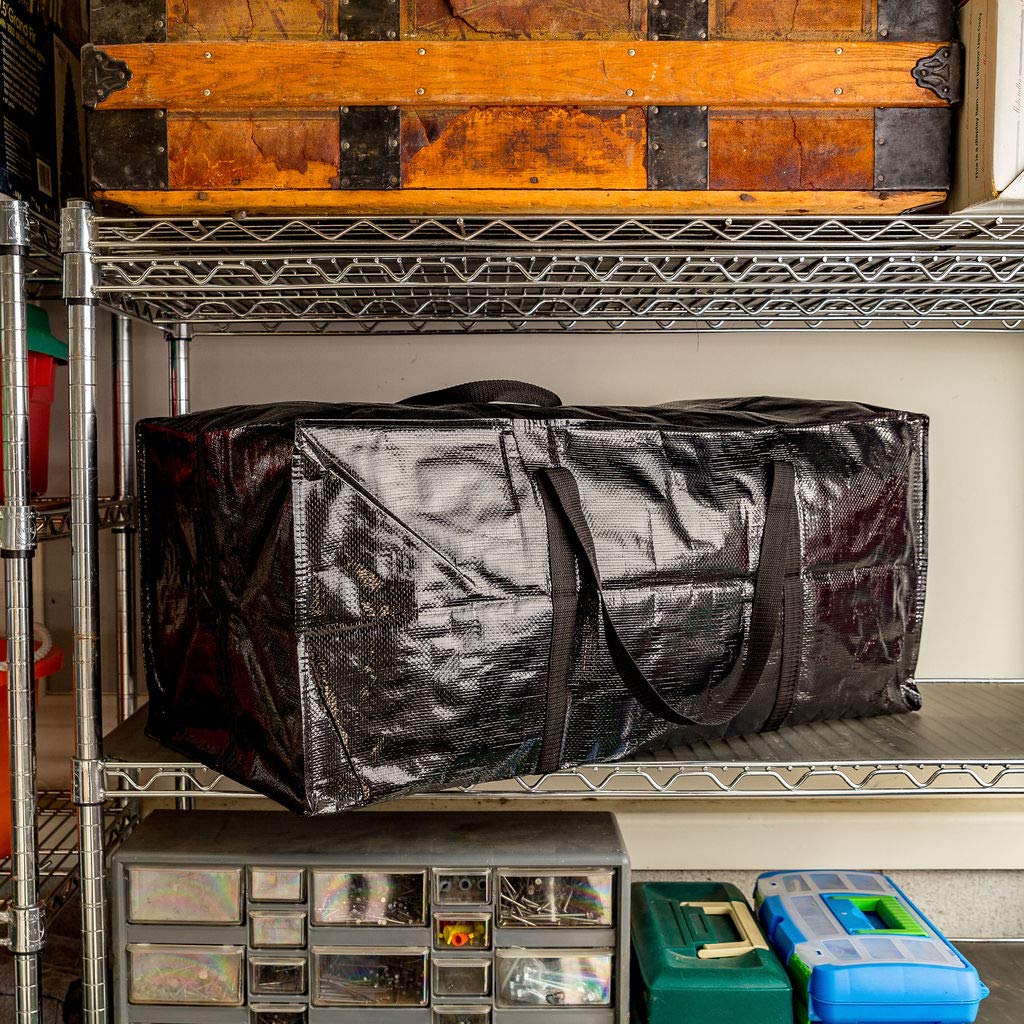 BAG-THAT! Heavy Duty Extra Large Moving Bags with Reinforced Handles - Durable Storage Totes & Packing Boxes for Moving, Home Organization & Warehouse Storage