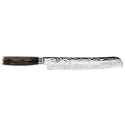 Shun Premier 9-Inch Bread Knife - Ultra-Sharp Japanese Steel Blade for Slicing Bread, Cakes & Pastries - Perfect for Home Bakers & Professional Chefs