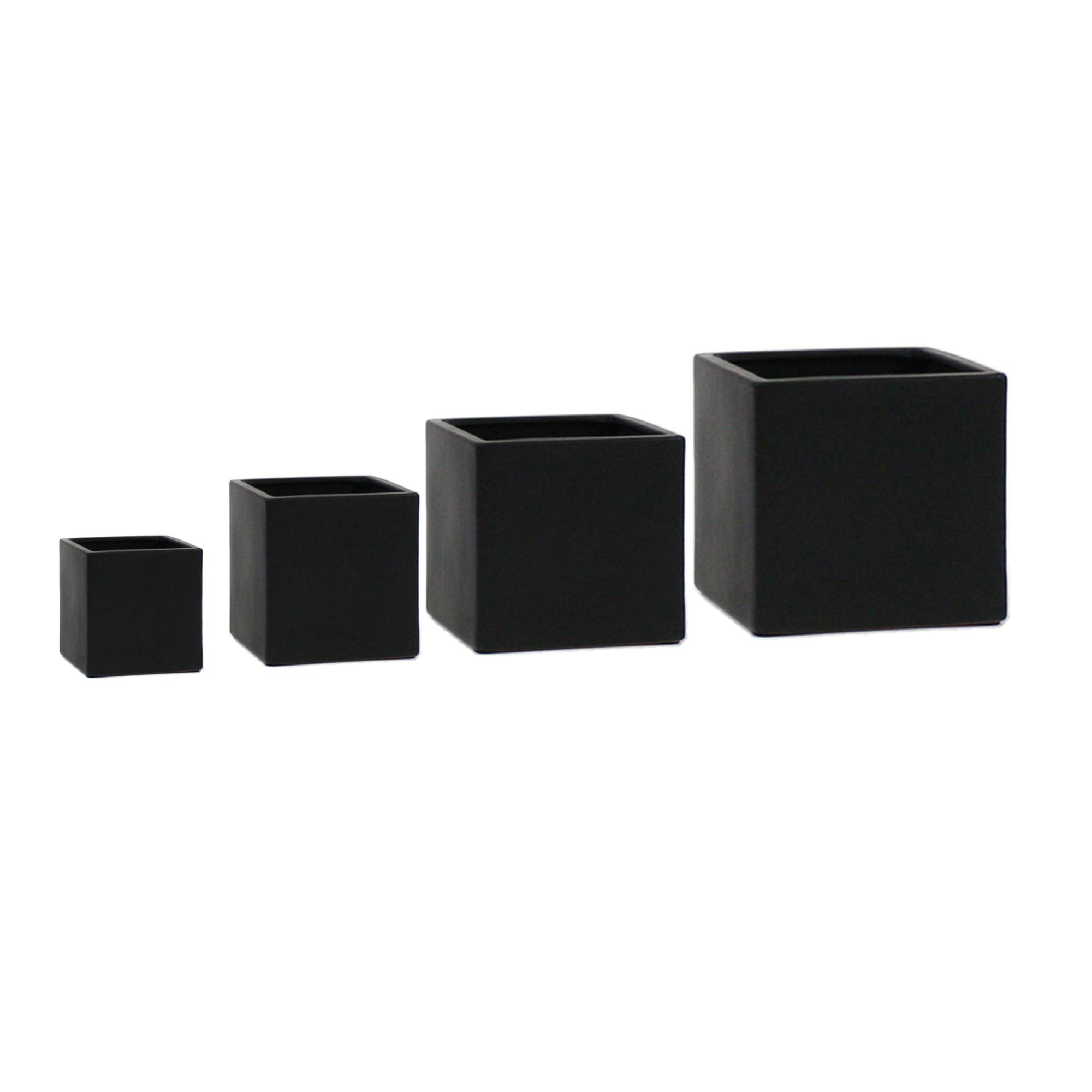 Modern Ceramic Cube Vase - 3