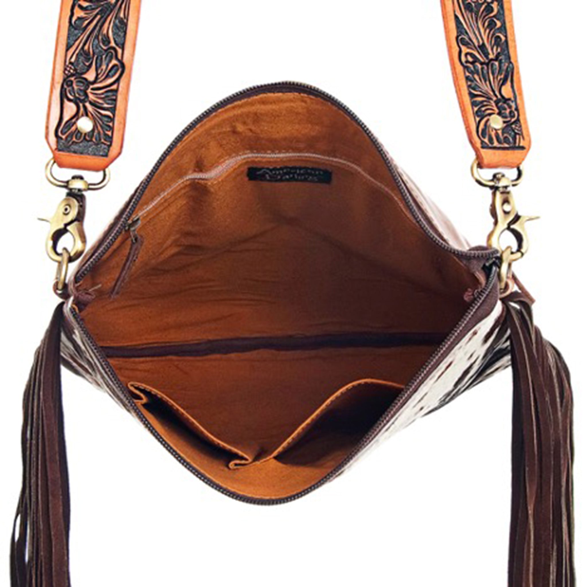 American Darling Genuine Leather Hide Purse - Stylish & Durable Crossbody Bag for Women, Perfect for Everyday Use, Travel & Shopping