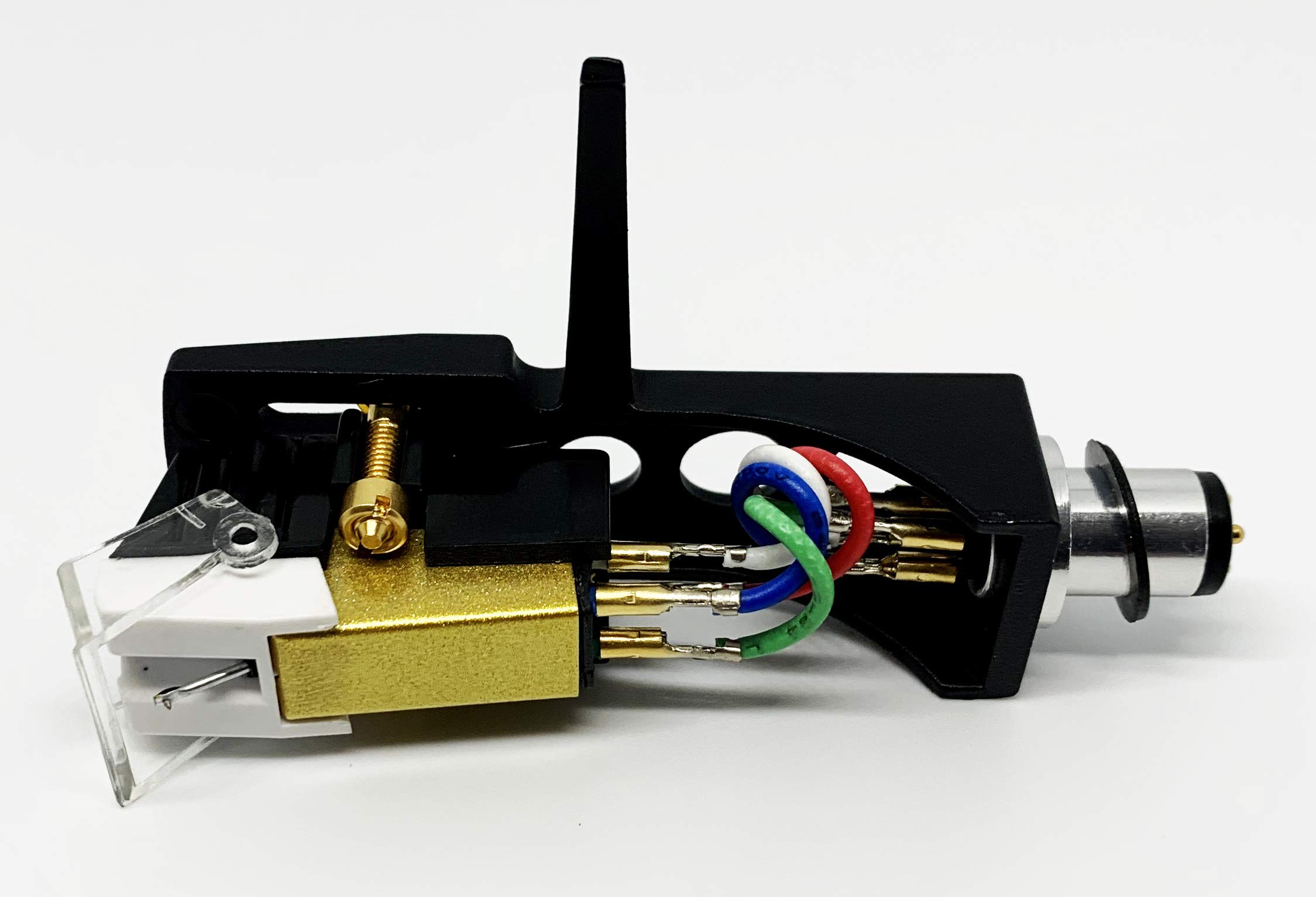 Replacement Cartridge & Stylus Set with Conical Needle & Black Headshell - Compatible with Technics SL-5100, SL-5200, SL-5300, SL-5310, SL-5350, SL-Q33K, SL-Q3K, SL-20A, SL-220, SL-221, SL-23 Turntables - Perfect for Vinyl Record Playback & Audio Enthusiasts