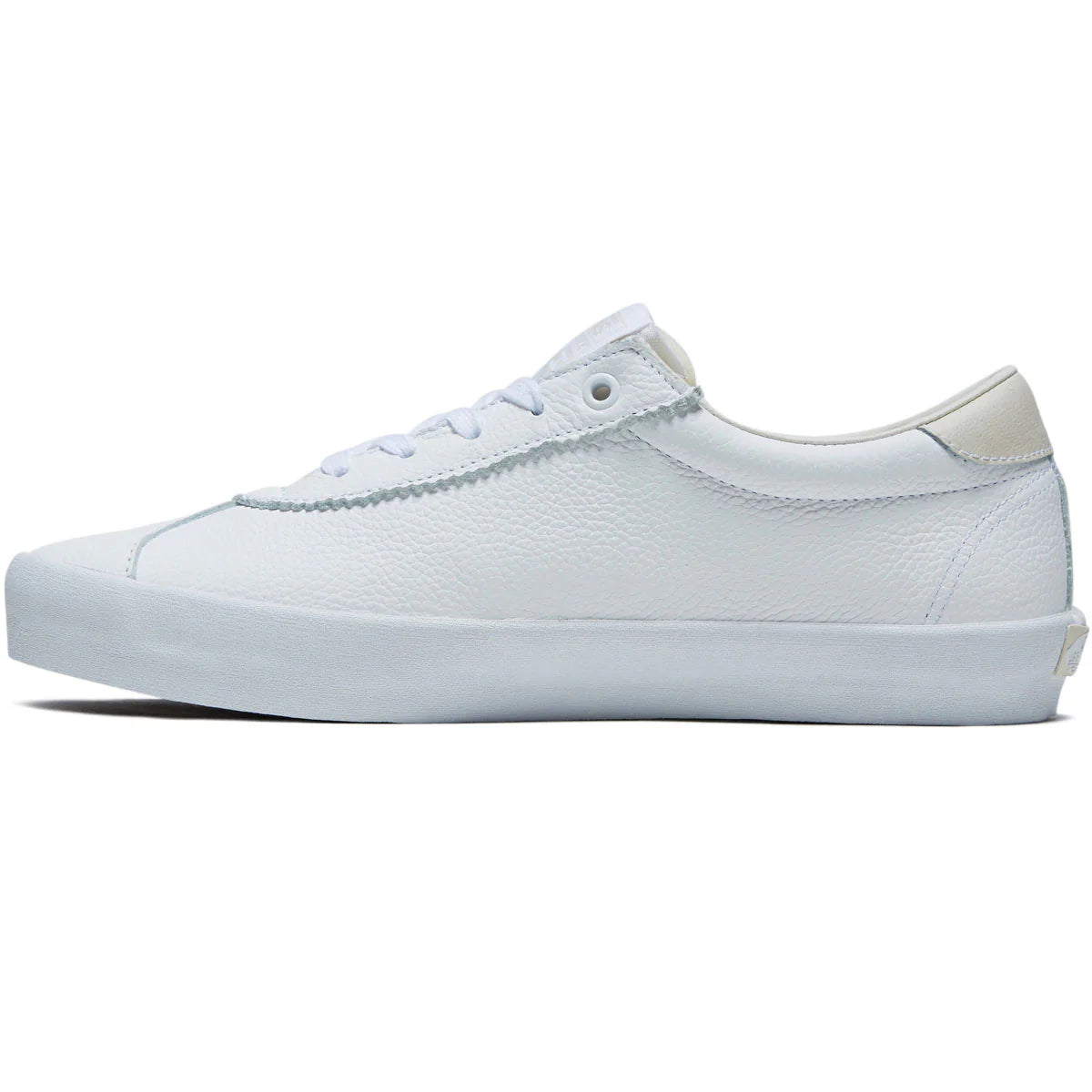 Vans Women's Classic Skate Shoes - Genuine Leather Sneakers in Vintage White | Perfect for Skateboarding, Casual Wear & Street Fashion