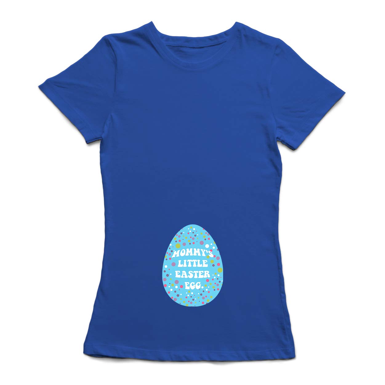 Smartprints Mommy's Little Easter Egg Graphic Women's T-Shirt - Cute Easter Graphic Tee for Women - Perfect for Easter Celebrations, Family Gatherings & Spring Outfits